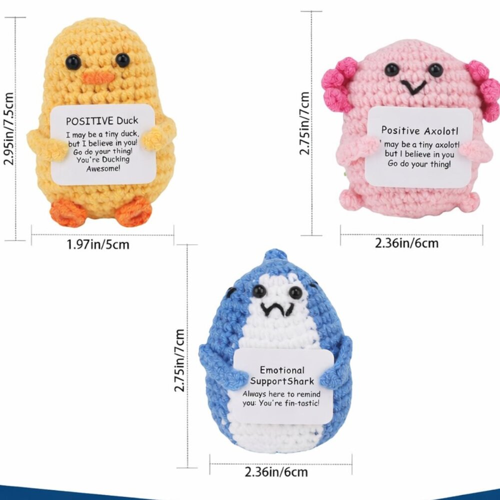 Mini Crochet With Positive Messages - Picture 2 of 6